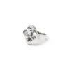 Anello a fasce annodate Amaranta - Argento