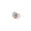 Anello a fiore Diana - Bianco