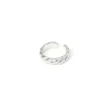 Anello a treccia Rania - Argento