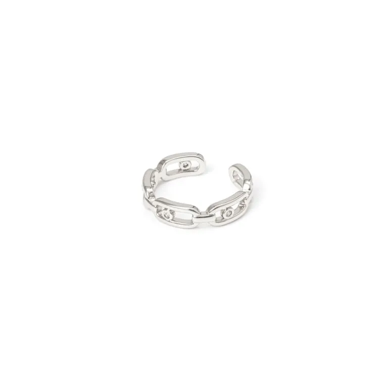 Anello catena Rania - Argento