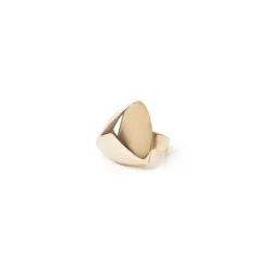 Anello con cupola cuneiforme Amaranta - Oro
