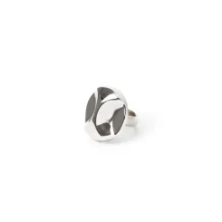 Anello con semicerchi Amaranta - Argento