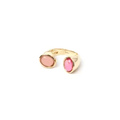 Anello con top aperto Blossom - Viola