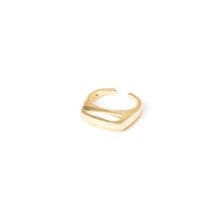 Anello con top rettilineo Rania - Oro