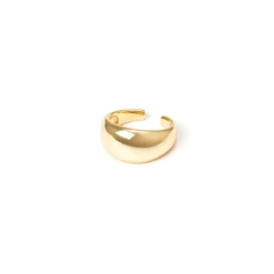 Anello con top svasato Rania - Oro