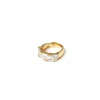 Anello con zirconi Eva - Oro