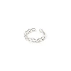 Anello infinito Rania - Argento