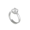 Anello Solitaire Pearl - Bianco
