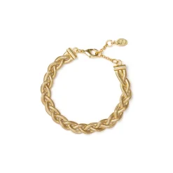 Bracciale a catene intrecciate Cleopatra - Oro