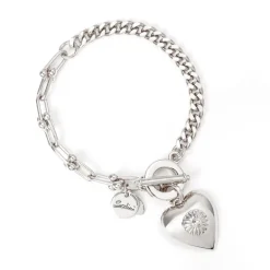 Bracciale a due catene Amaranta - Argento