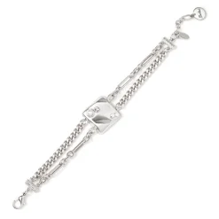 Bracciale a due fili Amaranta - Argento