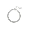 Bracciale a maglia serpentina Cleopatra - Argento
