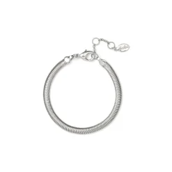 Bracciale a maglia serpentina Cleopatra - Argento