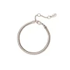 Bracciale a maglia serpentina leggera Cleopatra - Bronzo