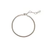 Bracciale a maglia serpentina light Cleopatra - Bronzo