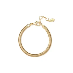 Bracciale a maglia serpentina Cleopatra - Oro