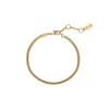 Bracciale a maglia serpentina light Cleopatra - Oro