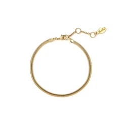 Bracciale a maglia serpentina light Cleopatra - Oro