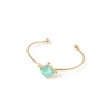 Bracciale bangle filiforme Sirens - Turchese