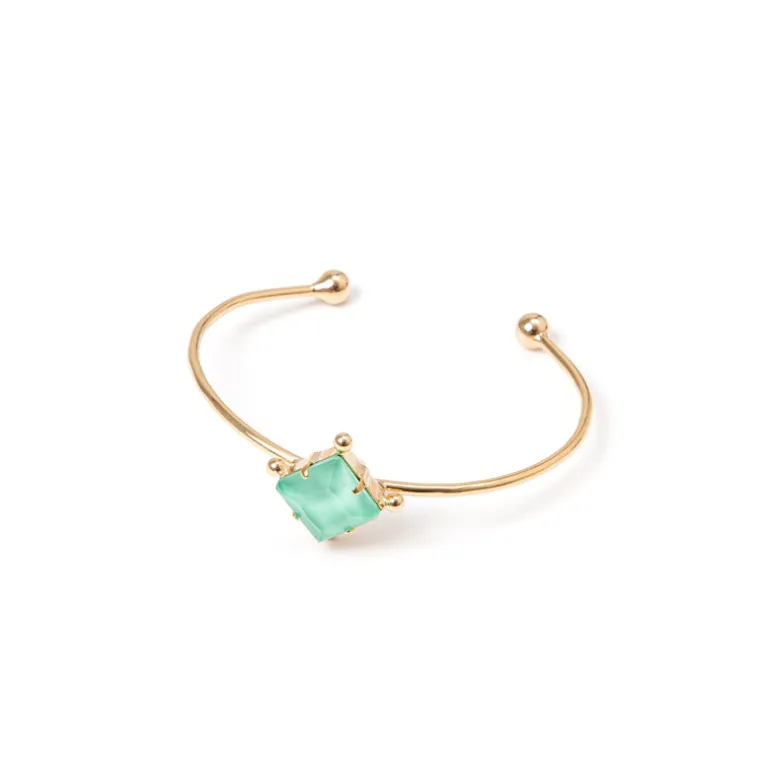 Bracciale bangle filiforme Sirens - Turchese