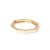 Bracciale bangle ottagonale Domus - Oro