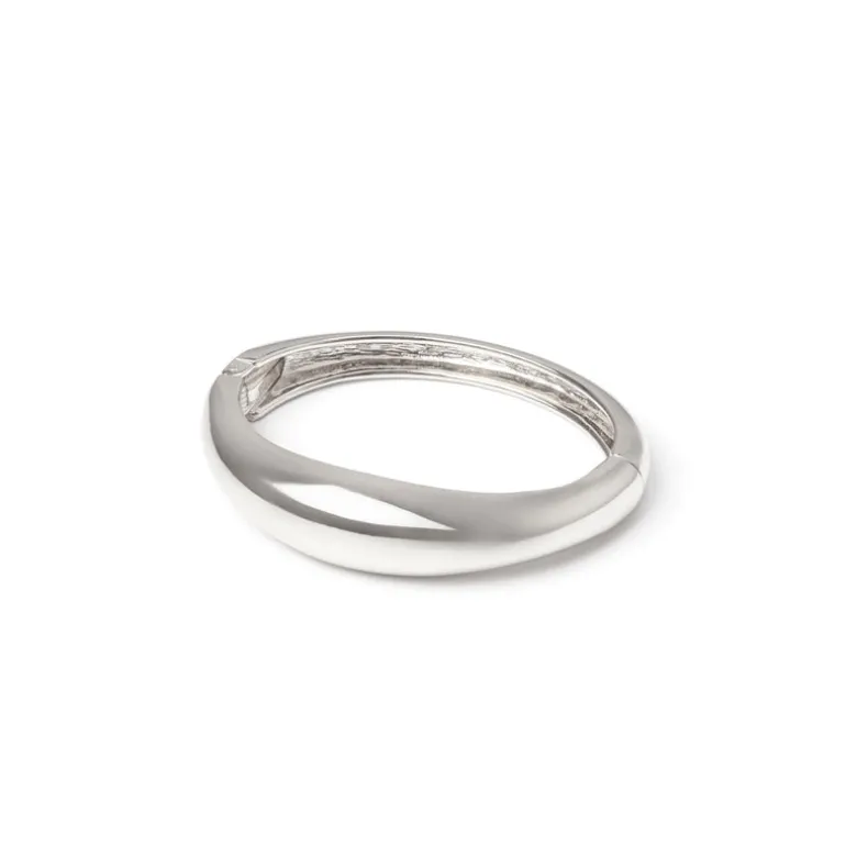 Bracciale bangle svasato Domus - Argento