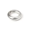 Bracciale bangle tondo Domus - Argento
