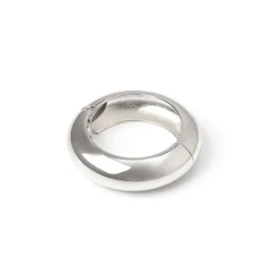 Bracciale bangle tondo Domus - Argento