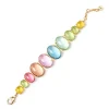 Bracciale di cabochon variegati Blossom - Multicolor