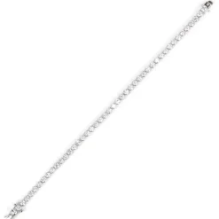 Bracciale di zirconi Pearl - Bianco
