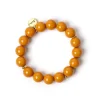 Bracciale elastico a boule Chantal - Rosso