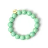 Bracciale elastico a boule Chantal - Turchese
