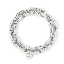 Bracciale elastico a catena Andromeda - Argento