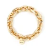 Bracciale elastico a catena Andromeda - Oro