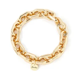 Bracciale elastico a catena Andromeda - Oro