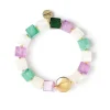 Bracciale elastico a cubi Kaaba - Multicolor