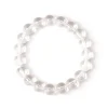 Bracciale elastico a sfere Clorofilla - Bianco