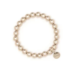 Bracciale elastico boule piccole Sissi - Bronzo