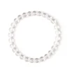 Bracciale elastico con piccole sfere Clorofilla - Bianco