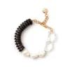 Bracciale Jane Bianco e Nero - Nero