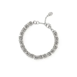 Bracciale maglia bizantina Cleopatra - Argento