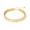 Choker triangoli ottone Eva - Oro