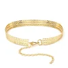 Cintura catena a placchette geometriche Brienne - Oro