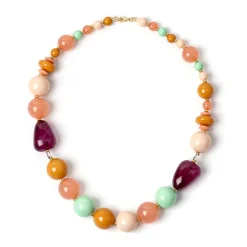 Collana a boule variegate Chantal - Multicolor
