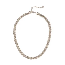 Collana a catene intrecciate Cleopatra - Bronzo