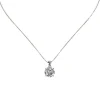 Collana con grande zircone Pearl - Bianco