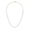 Collana con piccoli zirconi Kristall - Bianco