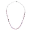 Collana con piccoli zirconi Kristall - Viola