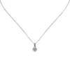 Collana con piccolo zircone Pearl - Bianco