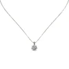 Collana con zircone brillante Pearl - Bianco